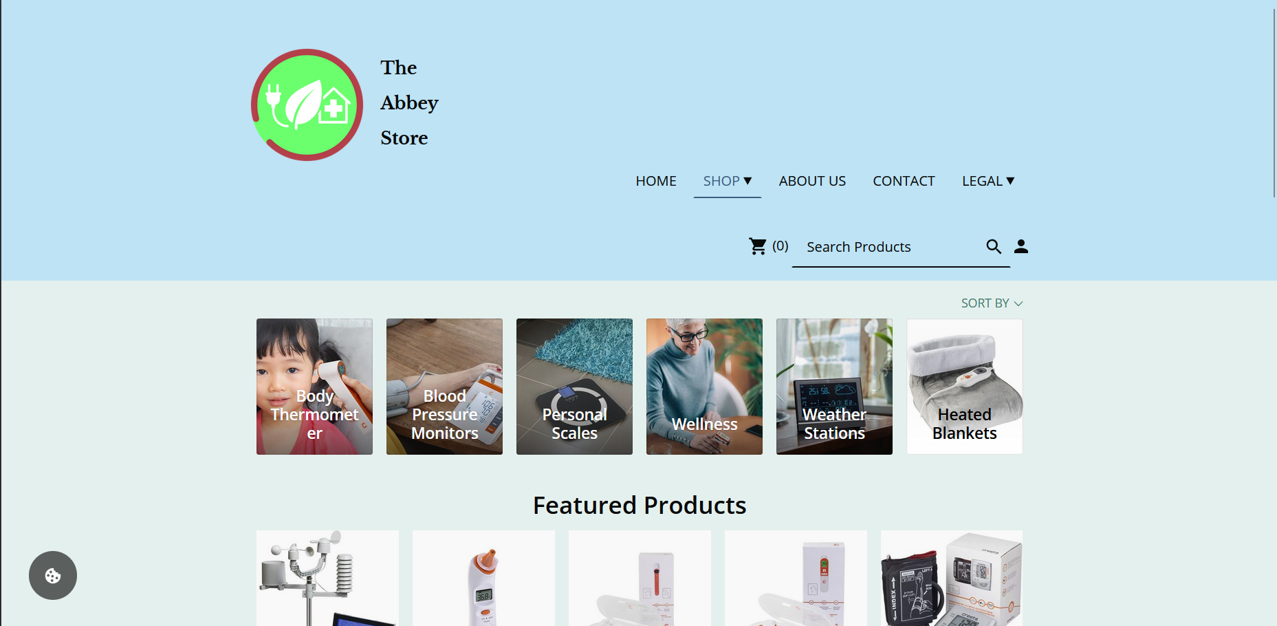 the abbey store screenshot